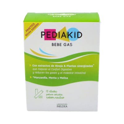 PEDIAKID BEBE GAS 12 STICK