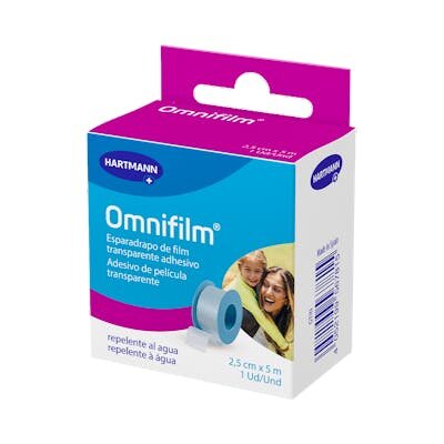 ESPARADRAPO OMNIFILM TRANSP 5 M X 2,5 CM