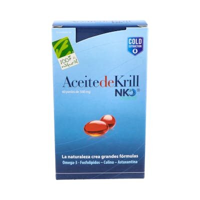 ACEITE KRILL  40 PERLAS     100% NATURAL