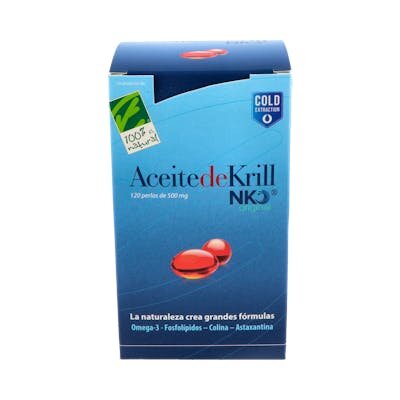 ACEITE KRILL 120 PERLAS     100% NATURAL