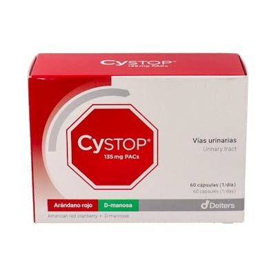 CYSTOP 60 CAPSULAS