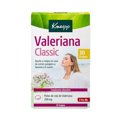 KNEIPP VALERIANA CLASSIC 30 GRAGEAS