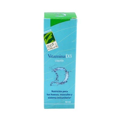 VITAMINA D3 LIQUIDA 50ML 100% NATURAL
