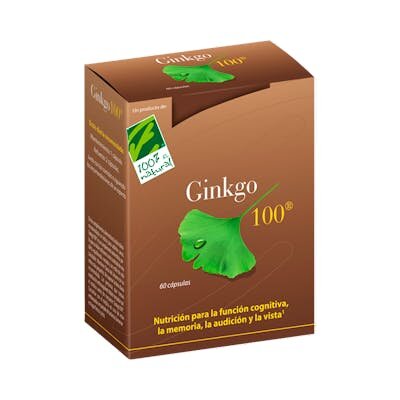GINKGO-100 60 CAPSULAS  100% NATURAL