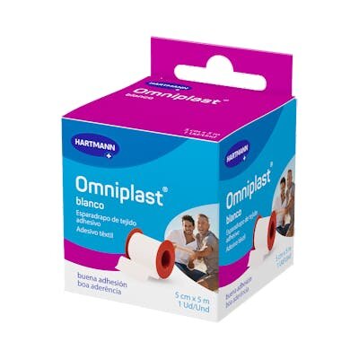 ESPARADRAPO OMNIPLAST BLANCO 5X5