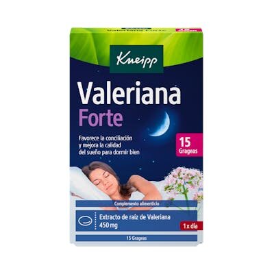 KNEIPP VALERIANA FORTE 15 GRAGEAS