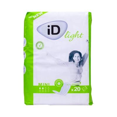 ID DISCREET LIGHT MINI COMPRESA 20 UDS