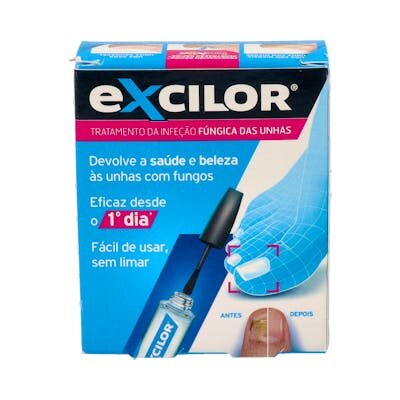 EXCILOR LACA DE UÑAS CON PINCEL.