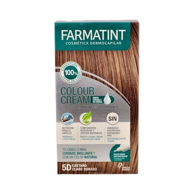 FARMATINT CREMA 5D CASTAÑO CLARO DORADO