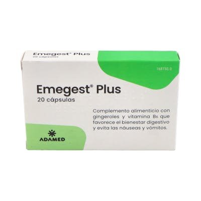EMEGEST PLUS 20 CAPSULAS