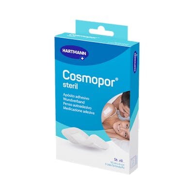 COSMOPOR ESTERIL 10X6 CM 5 UNIDADES