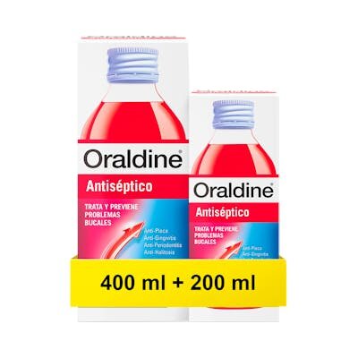 ORALDINE PACK 400 ML+200 ML