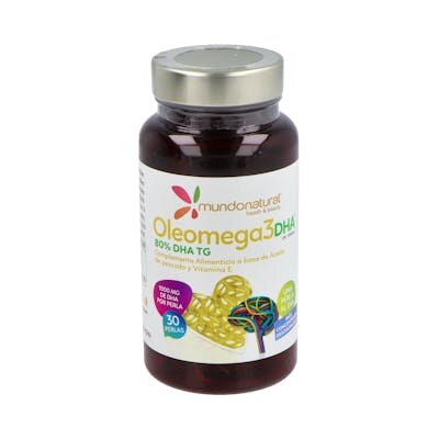 OLEOMEGA3 80% DHA 1G 30CAPS MUNDO NATURA