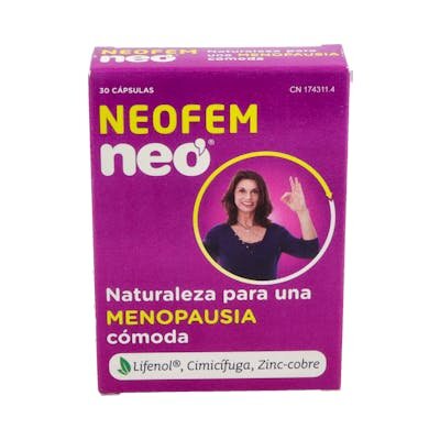 NEOFEM NEO 30 CAPSULAS   NEOVITAL