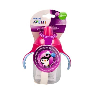 VASO CRECIMI AVENT+6MESES 210ML MORADO
