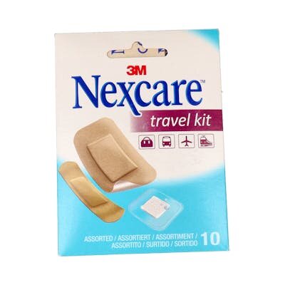 NEXCARE TRAVEL KIT APOSITO ADHESIVO 10U
