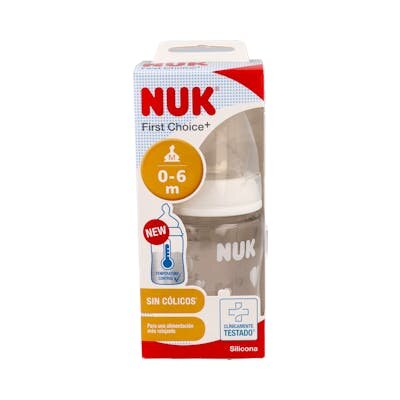 NUK FIRST BIBERON SIILICONA 1M 150ML