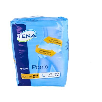TENA PANTS NORMAL LARGE 10 UNIDADES