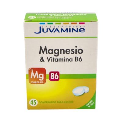 JUVAMINE MAGNESIO + VIT B6 45 COMP