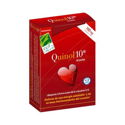 QUINOL-10 30 CAPSULAS 100MG 100% NATURAL