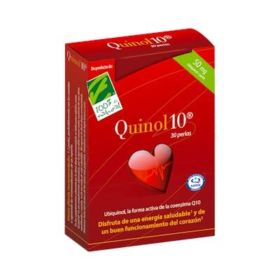 QUINOL-10 30 CAPSULAS 50 MG 100% NATURAL