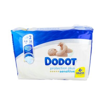 DODOT SENSITIVE TALLA 2 4-8 KG 39 U