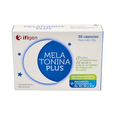 MELATONINA PLUS 30 CAPSULAS IFIGEN