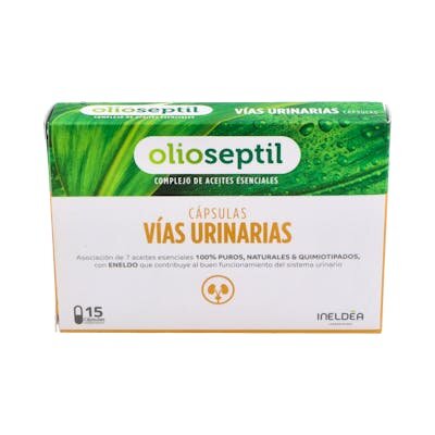 OLIOSEPTIL VIAS URINARIAS 15CAPS INELDEA