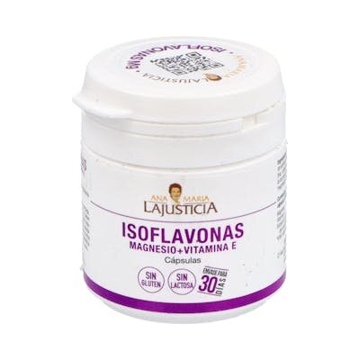 ISOFLAVONAS C/MG VIT E 30CAPS LAJUSTICIA
