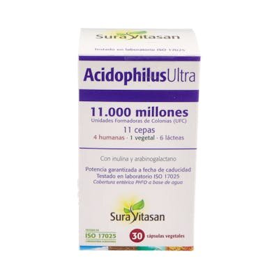 ACIDOPHILUS ULTRA 30CAPS  SURAVITASAN