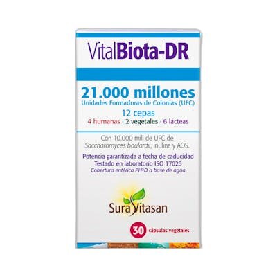 VITALBIOTA DR 30 CAPSULAS SURAVITASAN