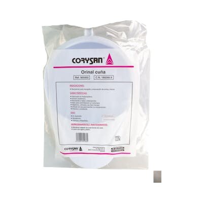 ORINAL CUÑA PLASTICO CORYSAN