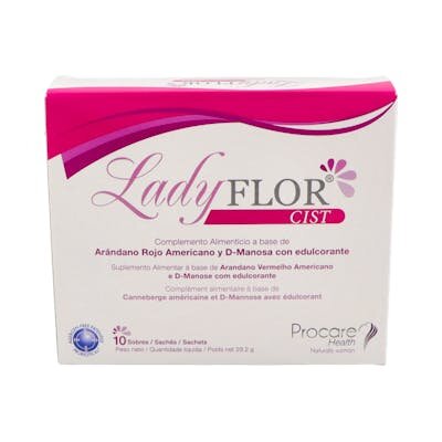 LADYFLOR CIST 10 SOBRES 2,92 GRAMOS