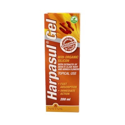 HARPASUL GEL C/ SILICIO 200ML NATYSAL