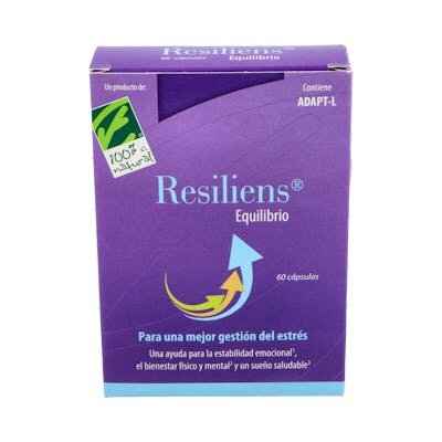 RESILIENS EQUILIBRIO 60CAPS 100% NATURAL