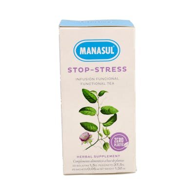 MANASUL STOP STRESS 25 FILTROS