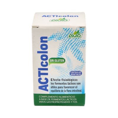 ACTICOLON 400 MG 30 CAPSULAS AVD