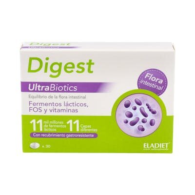DIGEST ULTRABIOTICS 30 COMPR ELADIET
