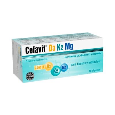 CEFAVIT D3 K2 MG 60 CAPS