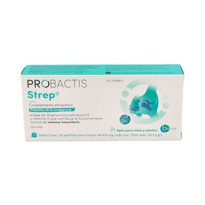 PROBACTIS STREP 30 PASTILLAS PARA CHUPAR