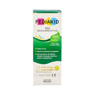 PEDIAKID TOS SECA PRODUCTIVA JBE 125 ML