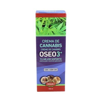 CREMA CANNABIS 100ML OSEO3 + CBD