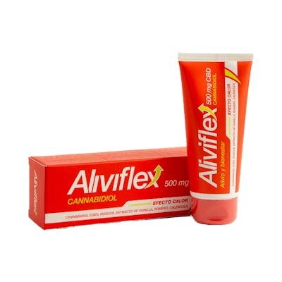 ALIVIFLEX GEL CALOR 500 MG CBD 100 ML