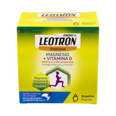 LEOTRON MAGNESIO + VITAMIDA D 30 STICKS