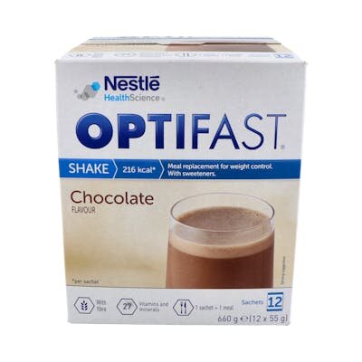 OPTIFAST BATIDOS 12 SOBRES 55 G CHOCOLAT