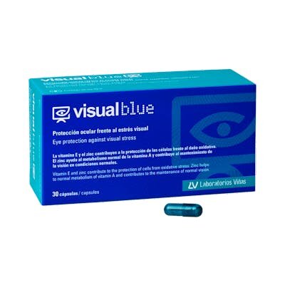 VISUAL BLUE 30 CAPSULAS