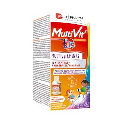 MULTIVIT KIDS BEBIBLE MELOCOTON 150 ML