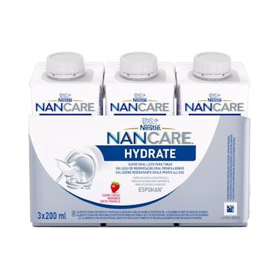 NANCARE HYDRATE LIQUIDO 3 ENVASES 200 ML