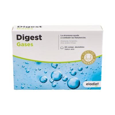 DIGEST GASES 60 COMPR ELADIET