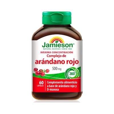 ARANDANO ROJO 500MG 60 CAPS JAMIESON